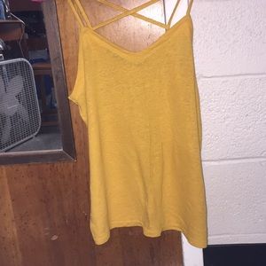 Yellow/mustard tank top